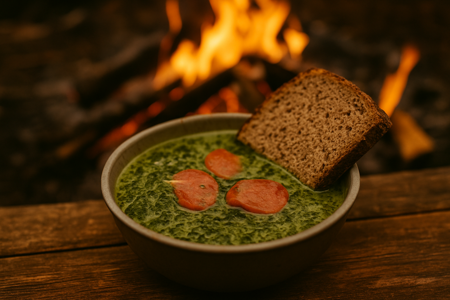 Grünkohl-Käse-Suppe – wenn Skepsis zu purem Genuss wird!