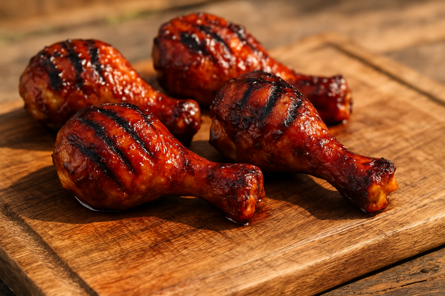 Knusprige Chicken Drumsticks vom Grill – So einfach, so gut!