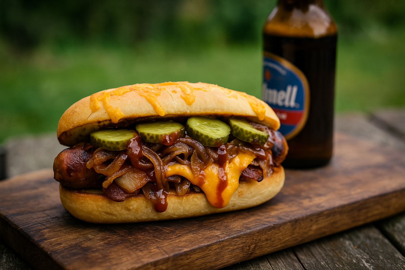 HotDog Beer Brat – US-Style mit BBQ-Attitüde
