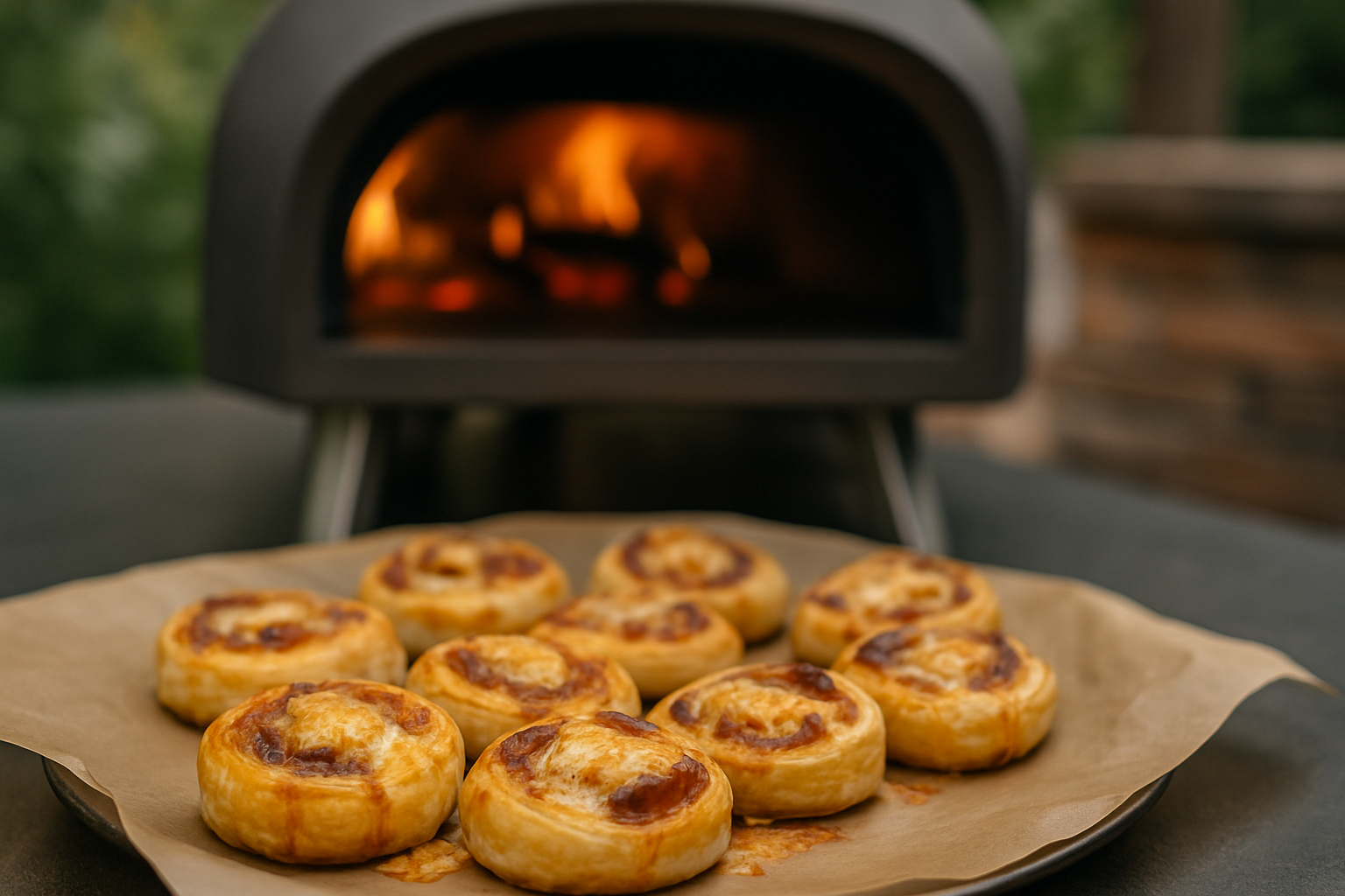Bacon Jam Schnecken