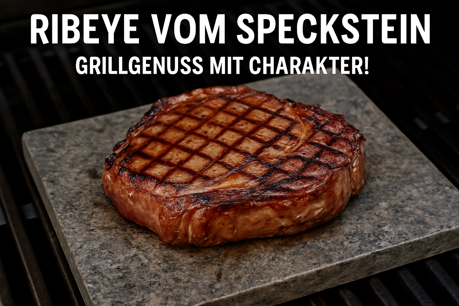 Ribeye vom Speckstein – Grillgenuss mit Charakter!