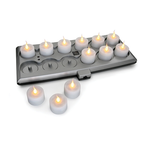 LED Re-Chargeable Tea Light Candles