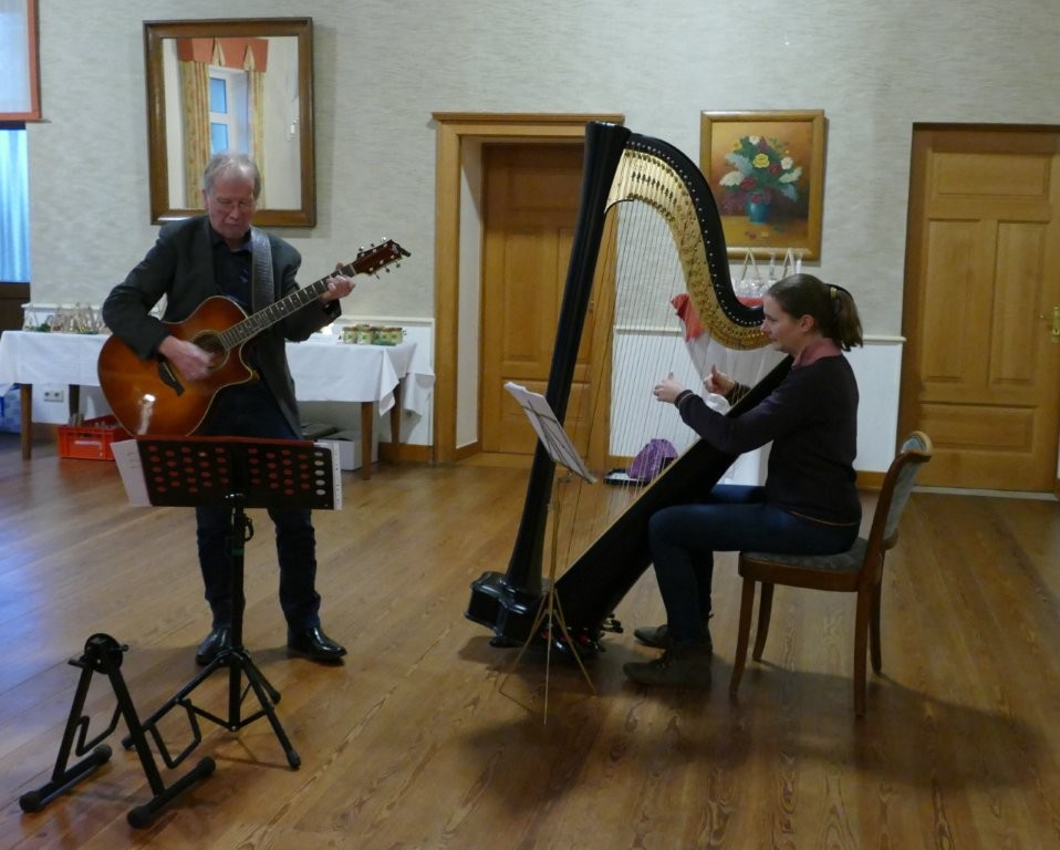Gitarre Norbert Niemeyer, Harfe Friederike Hänsch