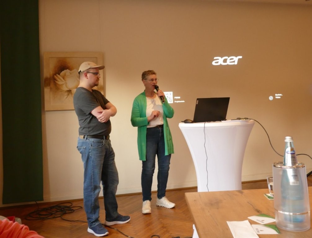 Abschluss Daniel Gärtling und Annemarie Große Börding