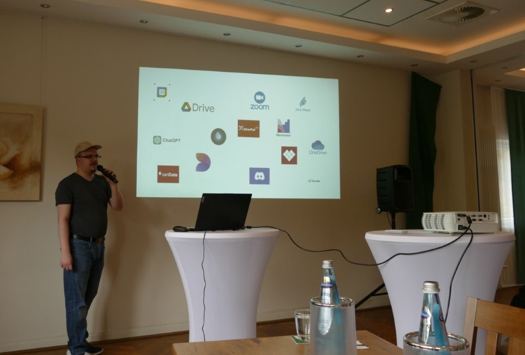 Daniel Gärtling Vortrag per PowerPoint