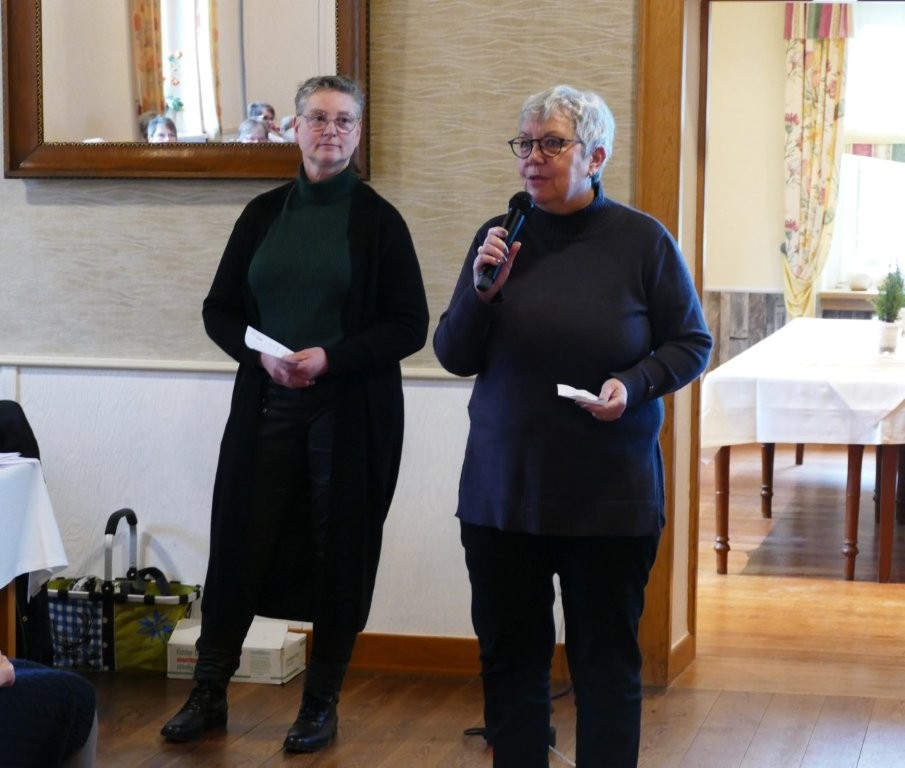 Annemarie Große Börding und Hannelore Kober