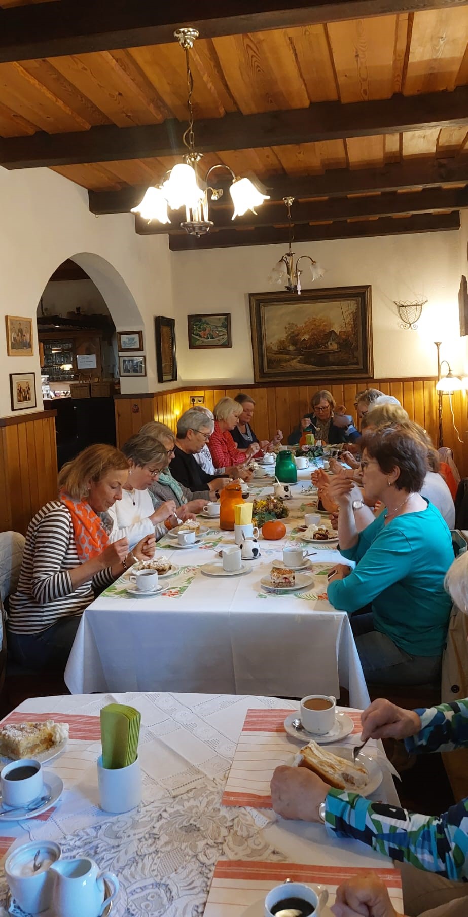 Gemeinsames Kaffee trinken in der Darpvenner Diele