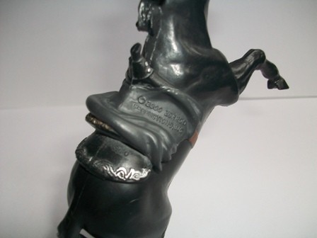Papo Zorros Reitpferd steigend