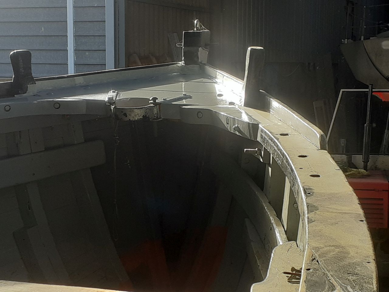 On peint aussi l'intérieur