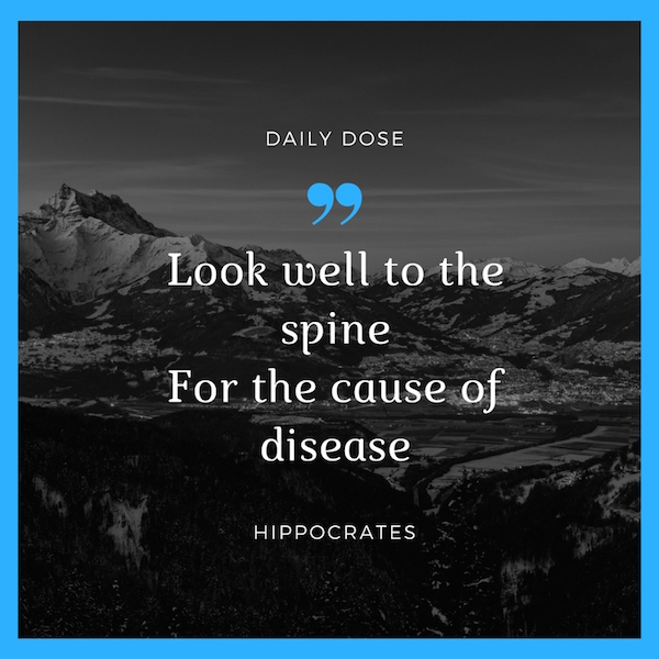 hippocrates health spine quote