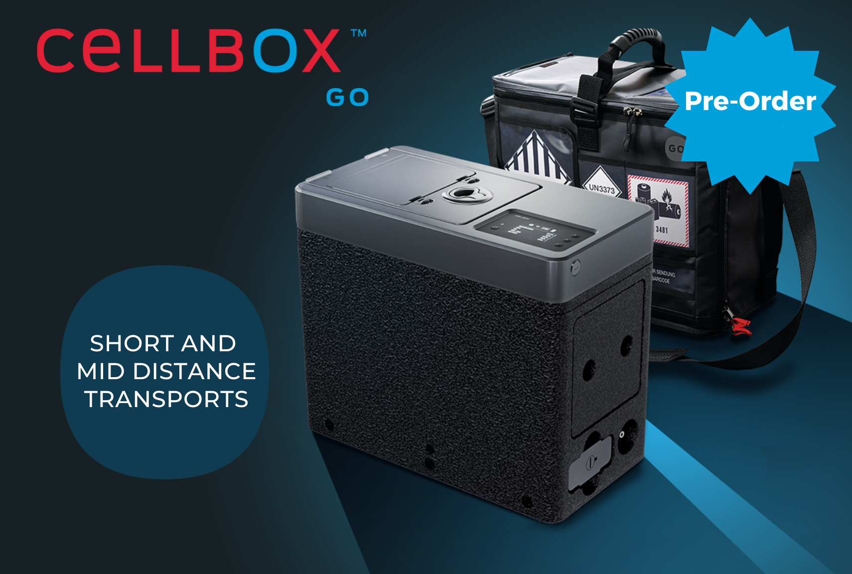 Cellbox™ GO - Der leichte und kleine tragbare CO₂-Inkubator
