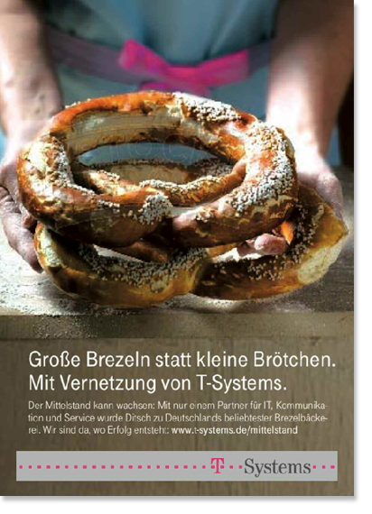 Grosse Brezeln statt kleine Brötchen