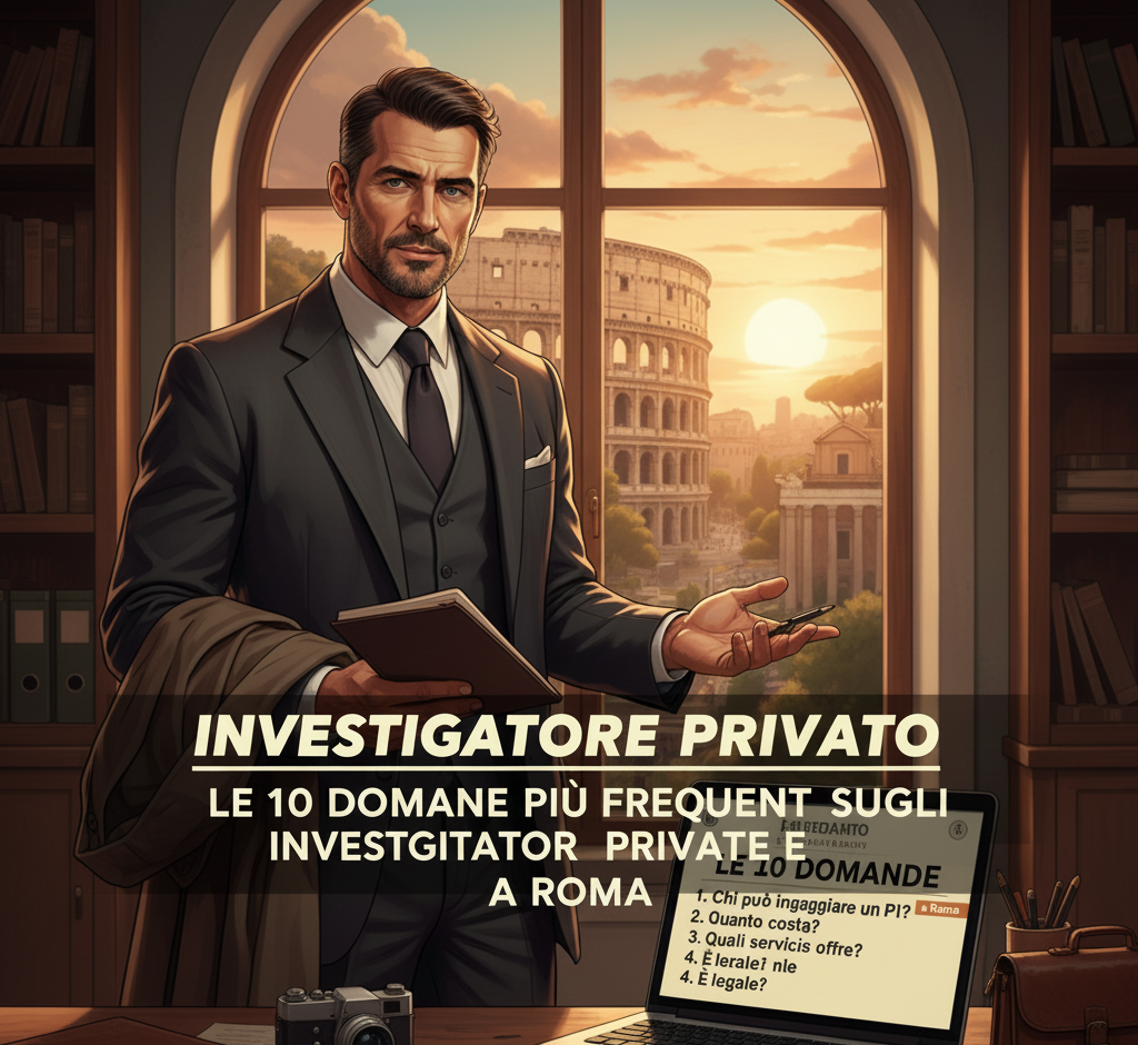 Le 10 cose da conoscere sugli investigatori privati