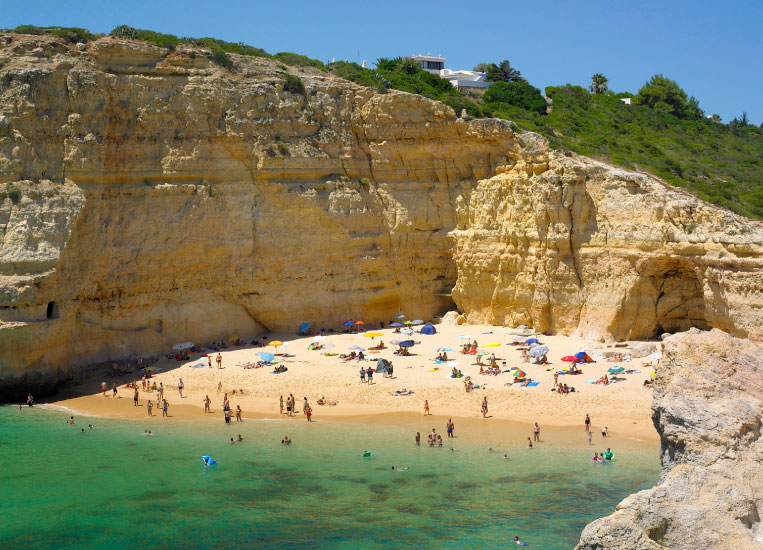 praia-do-carvalho-lagoa-algarve-beach-plage