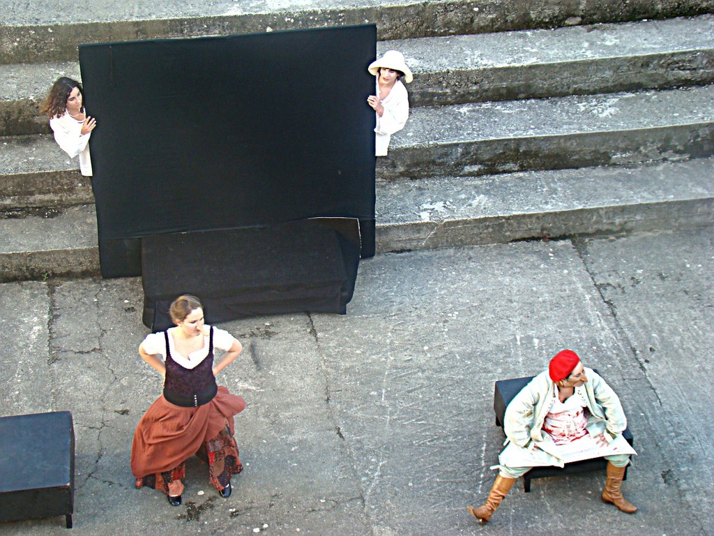 L'OISEAU VERT , d'après GOZZI, ATELIER-THEATRE du Lycée L.Bonaparte, Ajaccio