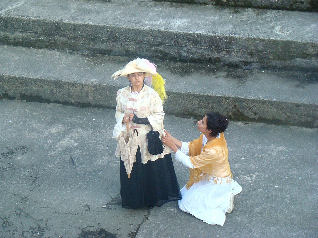 LES DEUX ORPHELINES, d'après Dennery, ATELIER-THEATRE  Lycée L.Bonaparte,Ajaccio