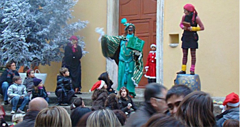 LA  BEFANA  ET LES ROIS-MAGES, avec la RECUPADA, Ajaccio