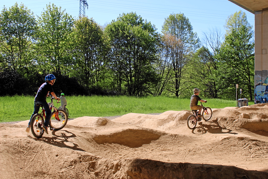 Pumptrack für Kinder
