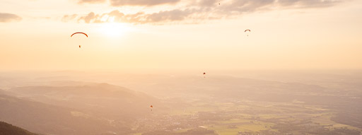 2023/06/02 Sonnenuntergangsflug vom Sulzberg
