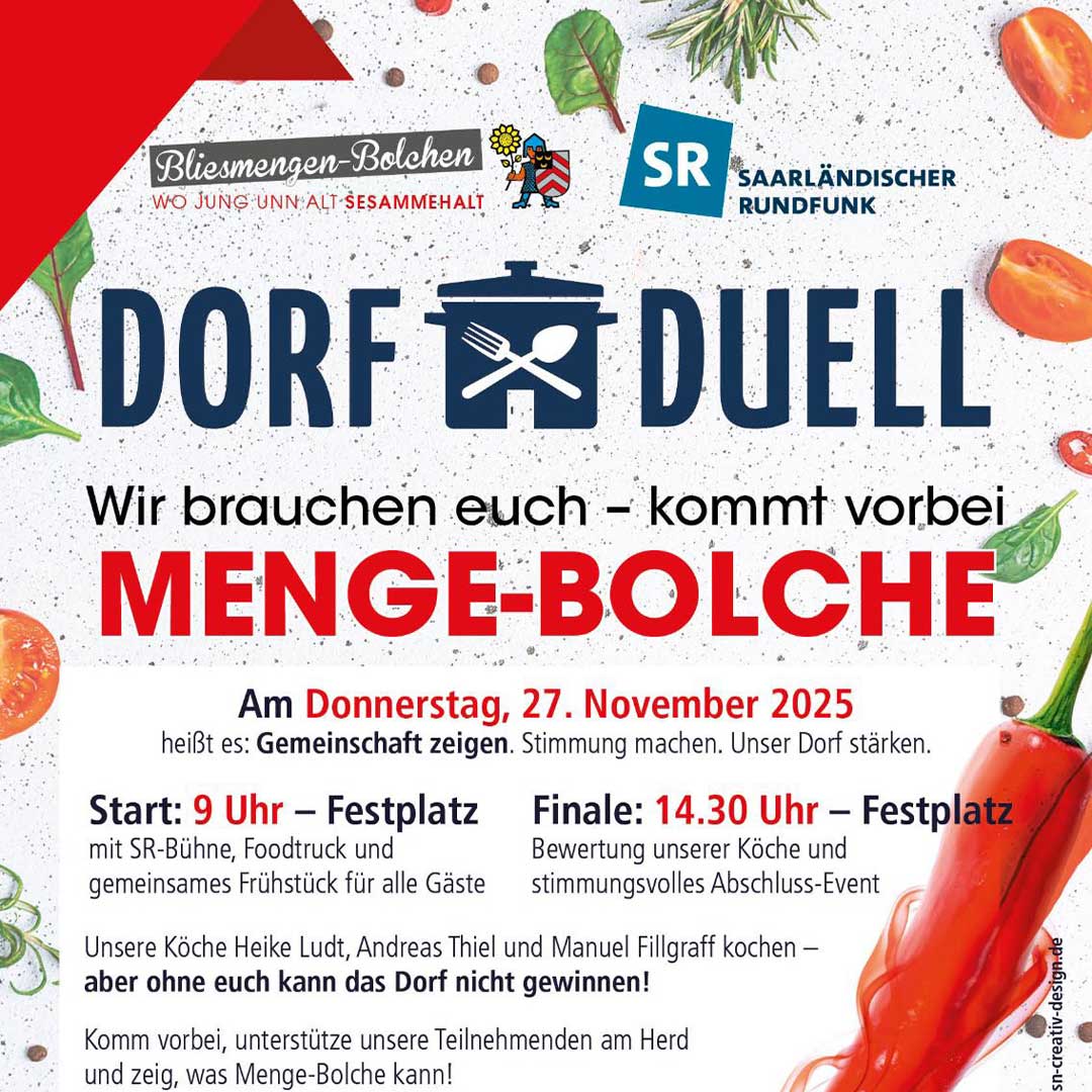 Neue Details zur SR Koch-Challenge – die Dorfgemeinschaft ist gefragt