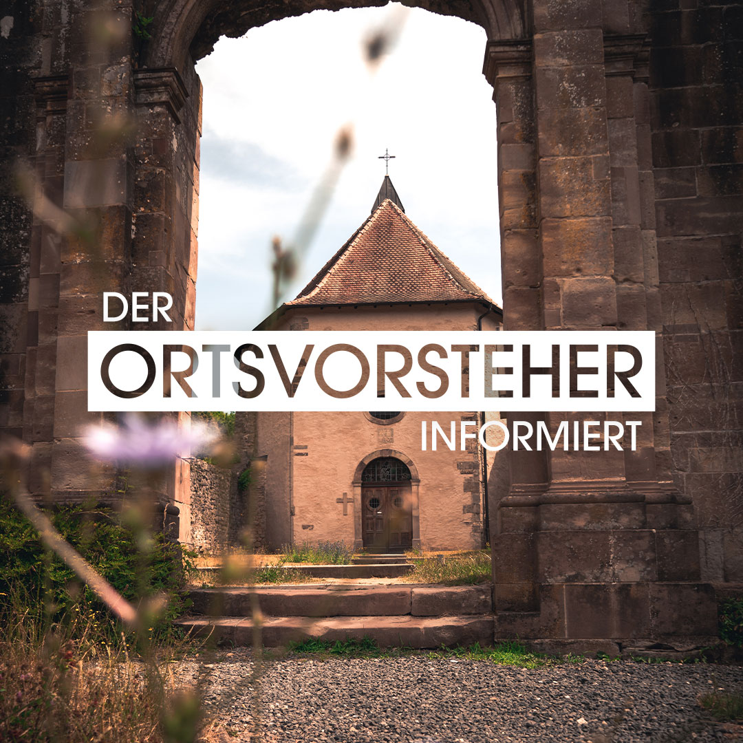 Der Ortsvorsteher informiert – KW 07/2026