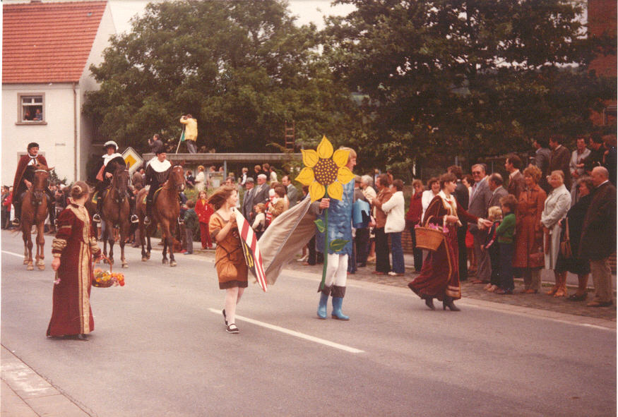 Festzug zur 800-Jahr-Feier am 31. August 1980