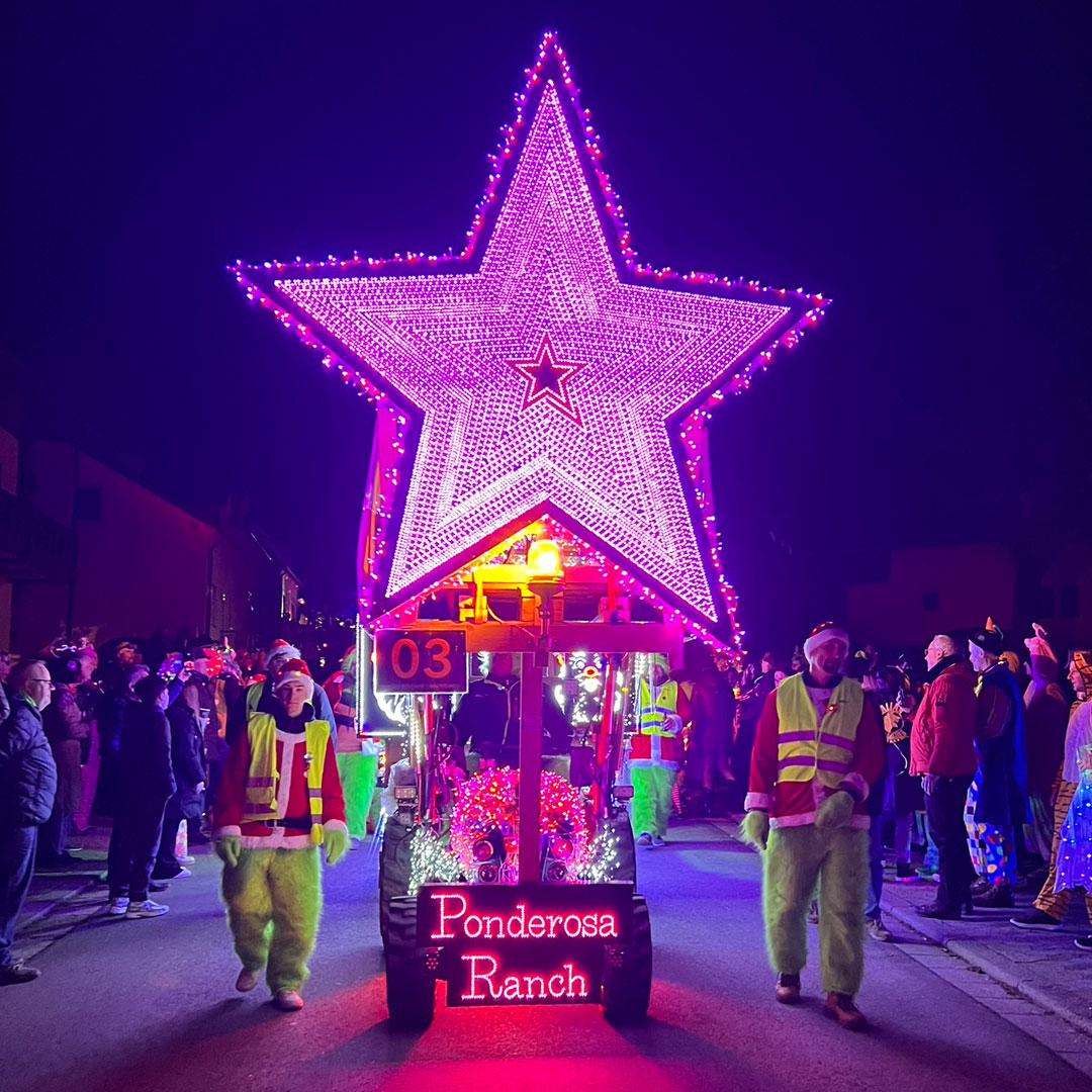 Buntes Fastnachtstreiben mit Nachtumzug und After-Party am 14. Februar