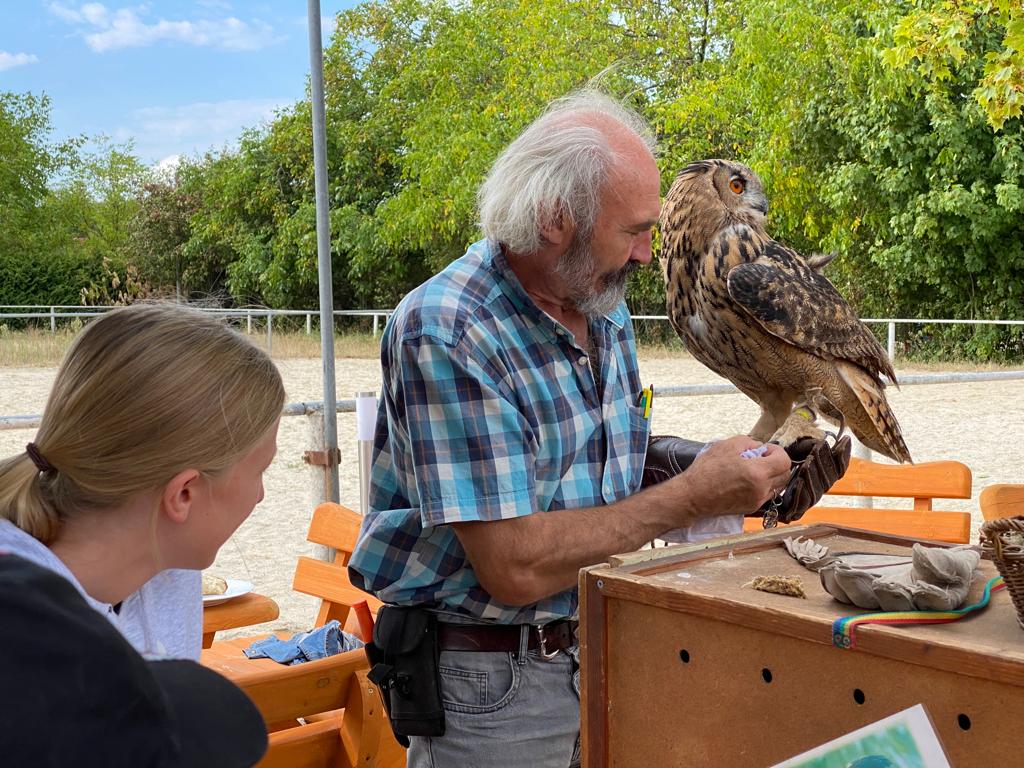 Besuch vom Wildvogelexperten, 31.08.2022