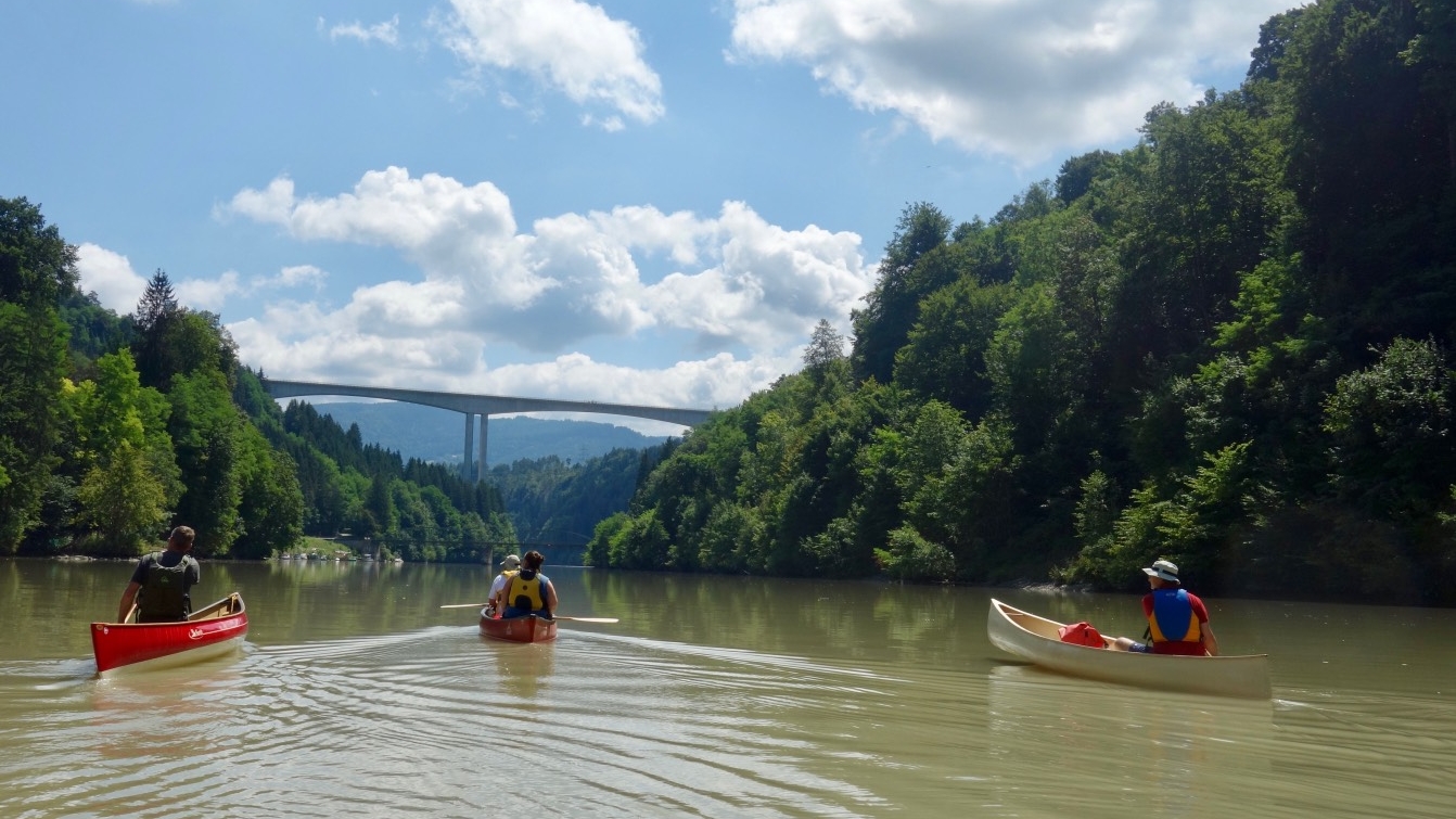 Sommersiesta an der Drau