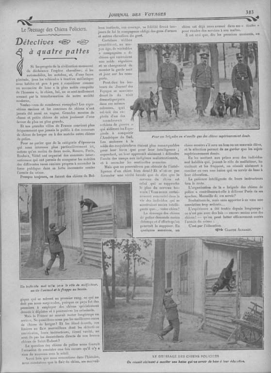 Journal des Voyages vom 17.10.1907