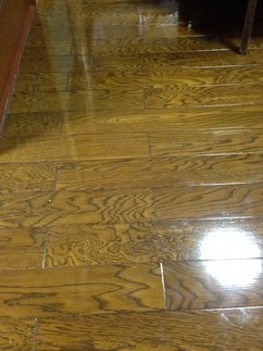UVコーティング施工後