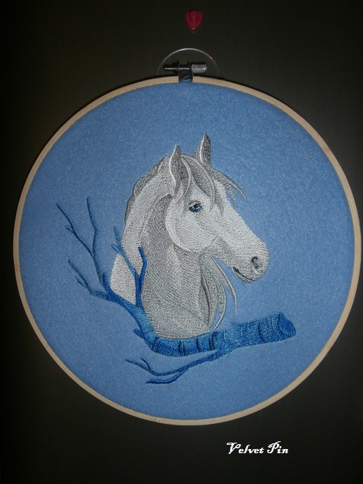 Pferd im Winter
