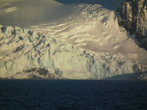 ... Gletscher bis ans Meer ...