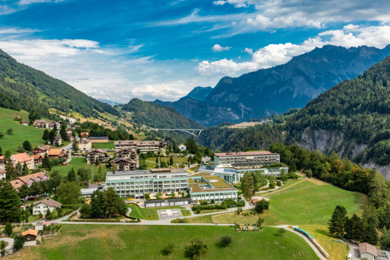 Kliniken Valens (Schweiz): Lernende beeindruckt "das mit der blauen Farbe"