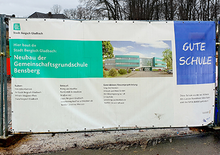 Symbolischer Spatenstich Neubau GGS Bensberg