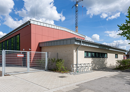 Sanierung und Umbau Turnhalle Don-Bosco-Schule Leverkusen