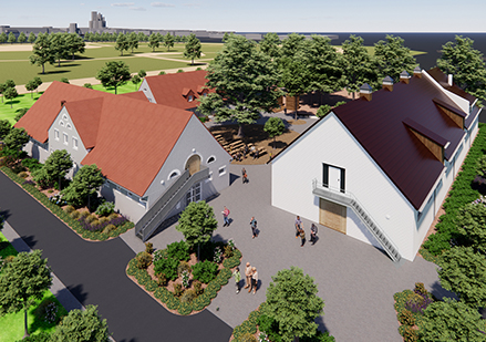 Instandsetzung Hammfeldhof Landesgartenschau Neuss