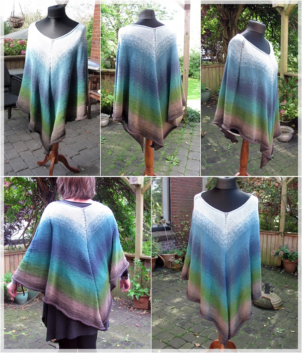 Poncho aus "Cornwall" 1000m 4-fädig