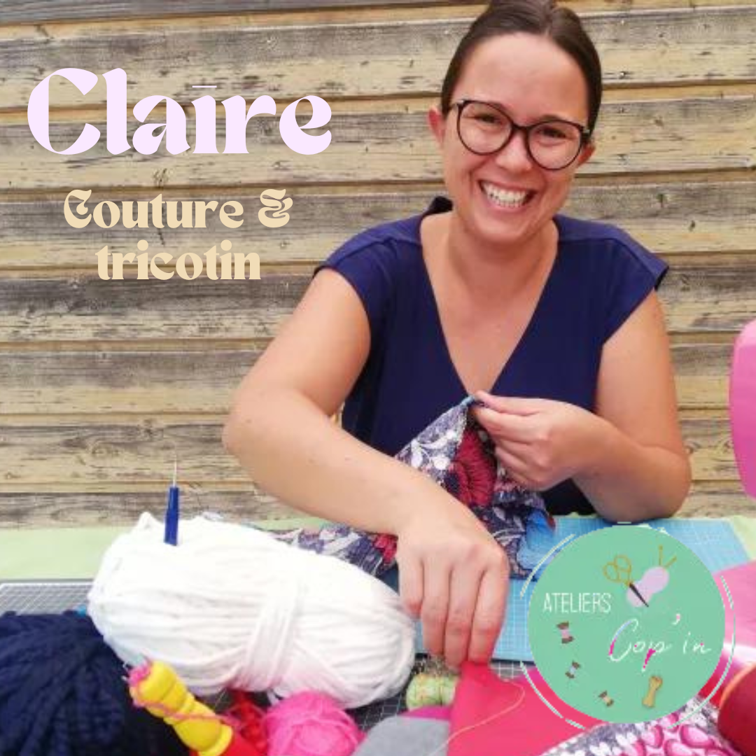 Portrait de Claire, Ateliers Cop'in