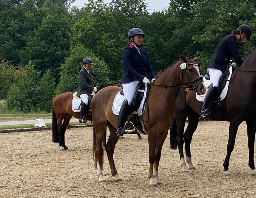 Nadine Schulze / Cidre de Pomme - 1.Platz Reitpferdeprüfung