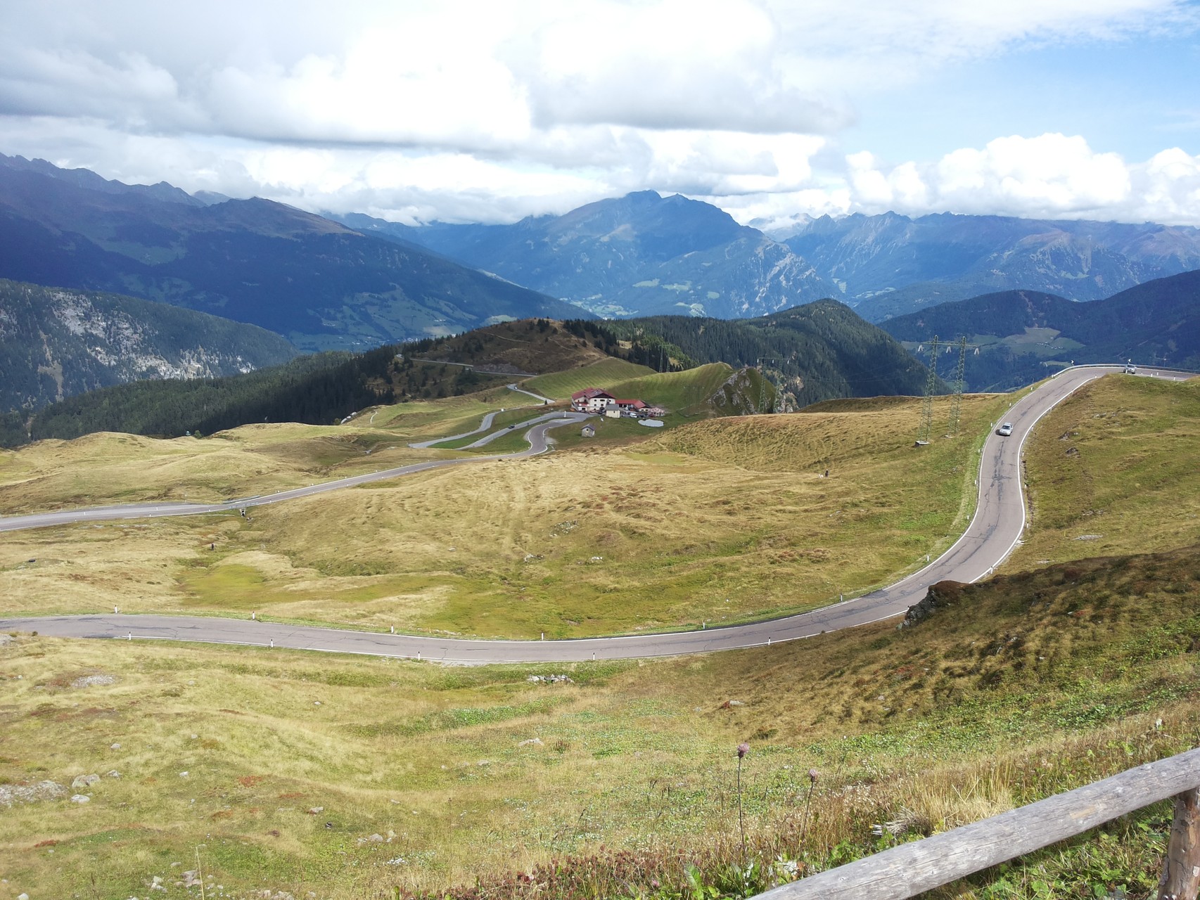 da geht es zum Jaufenpass (diesmal trocken)