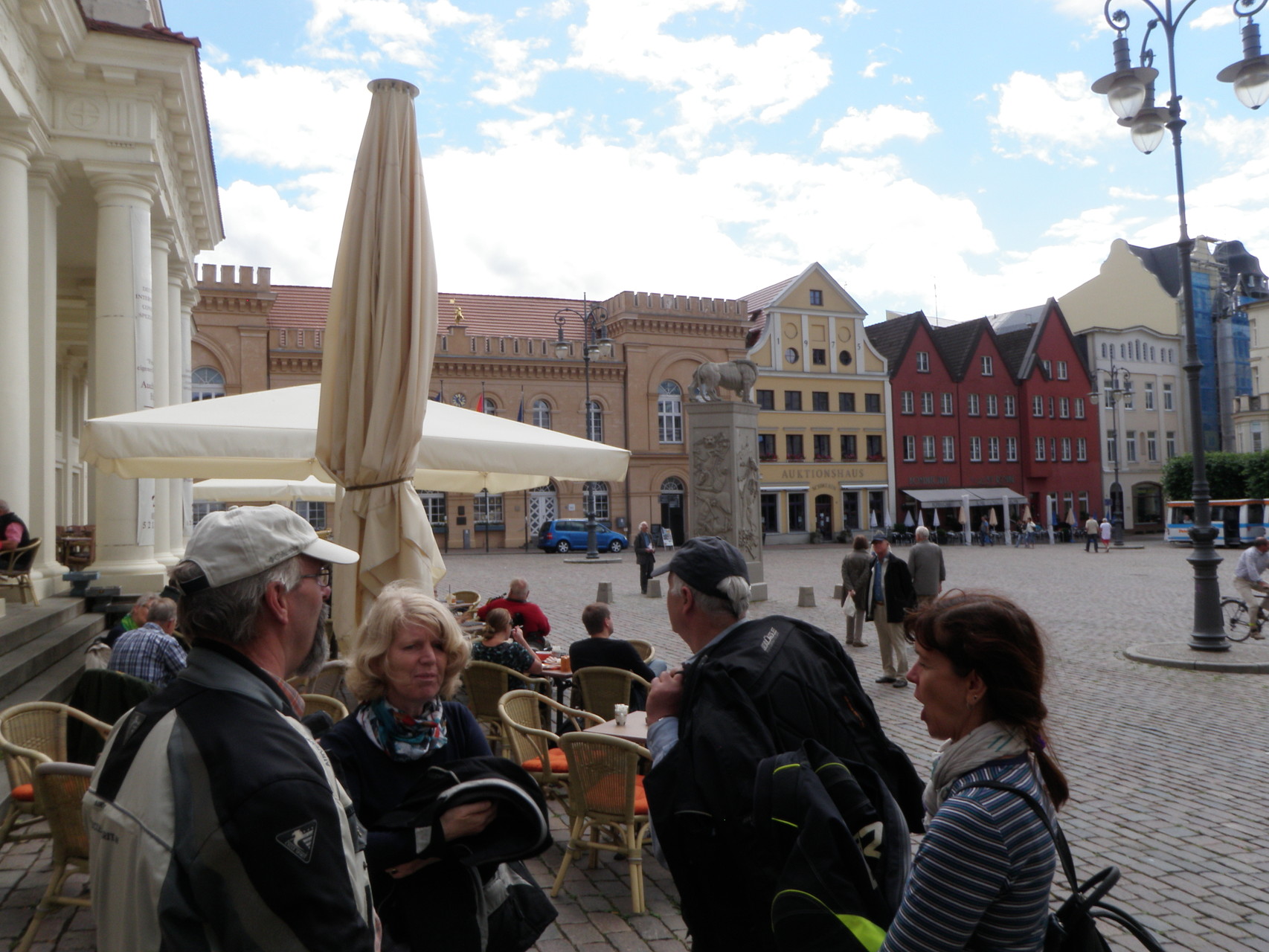 Wismar - auf dem größten Marktplatz Norddeutschlands