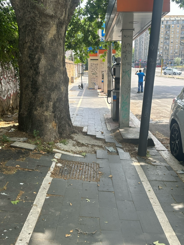 Abenteuerliche Fahrradwege.