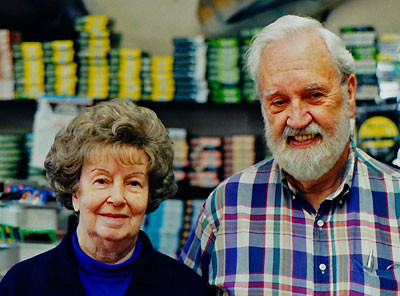 Bill and Eileen Stroud, Stroud Tackle Fly Fishing  founders, San Diego