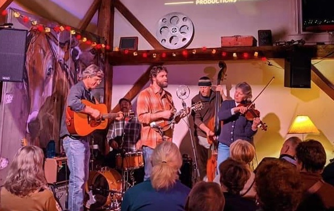 High Range Band performance at the Word Barn in Exeter, New Hampshire