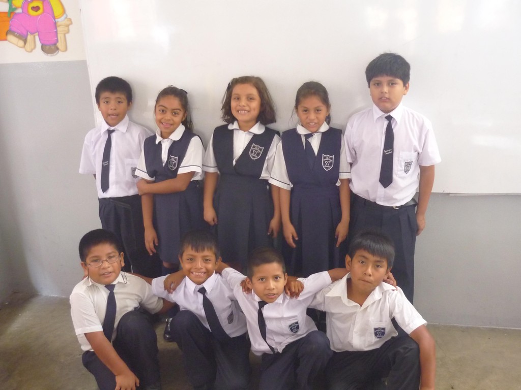 Alumnos del Tercer Grado de la Tarde