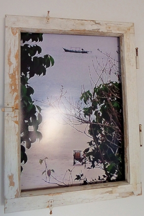 Fenster Rahmen Bilderrahmen Vintage Window frame wood selfmade