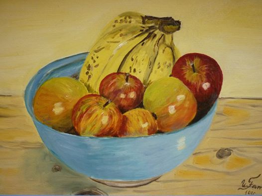 Obstkorb 30 x 40 Öl 