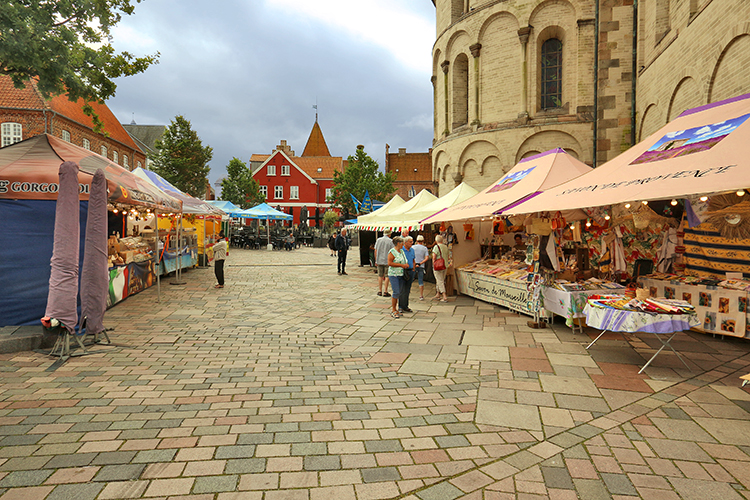 Domplatz, Ribe, Dänemark