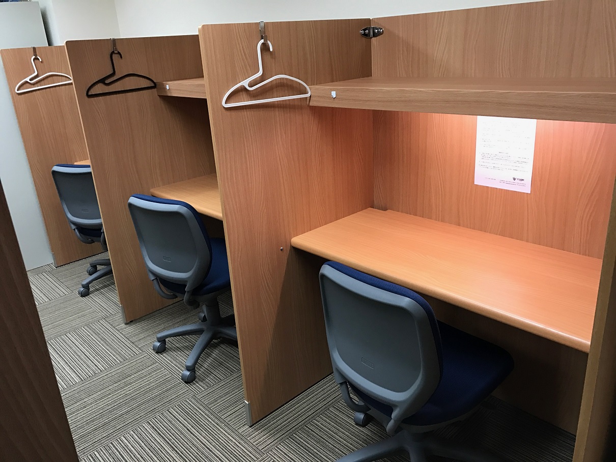 動画と写真 有料自習室CUBE東京文京区の自習室